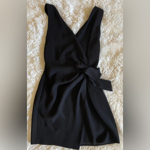 #111 Zara Soft Surplice Wrap Dress - Picture 3 of 5